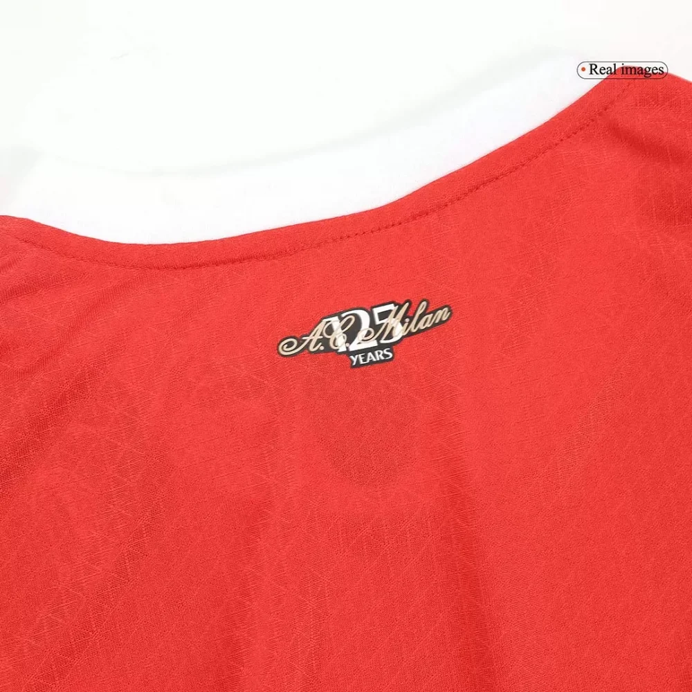 RAFA LEÃO #10 AC Milan Home Authentic Soccer Jersey - Image 9