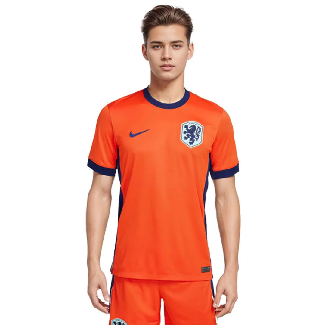 Netherlands Home Soccer Jersey EURO - Image 6