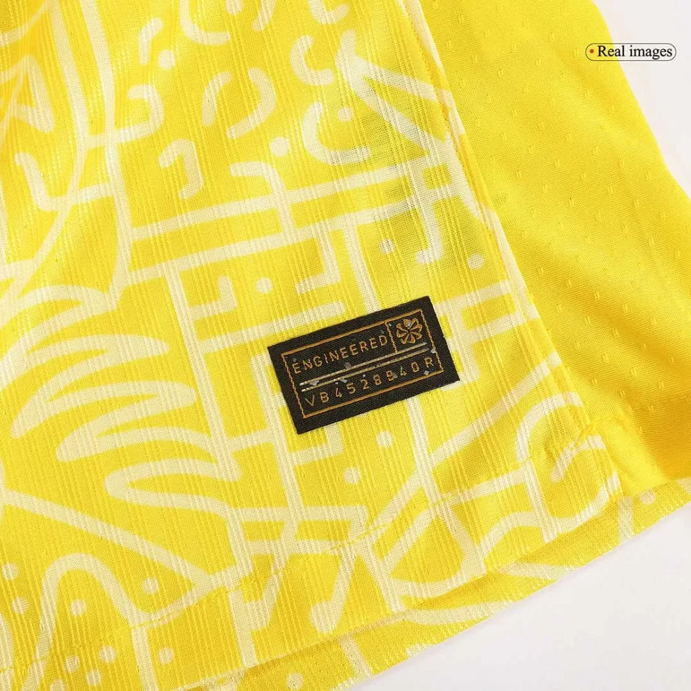 Brazil Home Authentic Soccer Jersey - Image 13