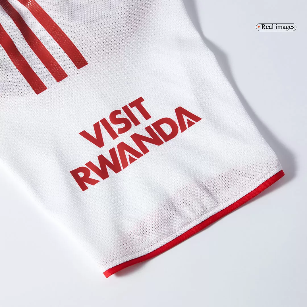 SALIBA #2 Arsenal Home Authentic Soccer Jersey 2025/26 - Image 11