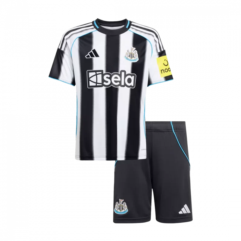 Newcastle United Home Kids Soccer Jerseys Kit 2025/26