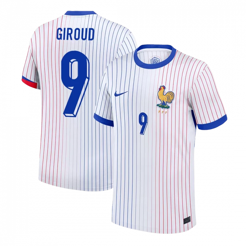 GIROUD #9 France Away Soccer Jersey