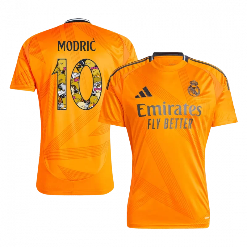 MODRIĆ #10 Real Madrid Away Soccer Jersey - Bear Champ Font