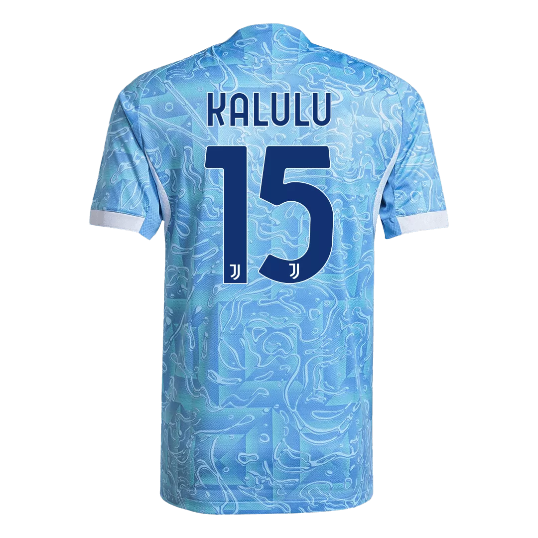 KALULU #15 Juventus Away Authentic Soccer Jersey 2025/26 - Image 3