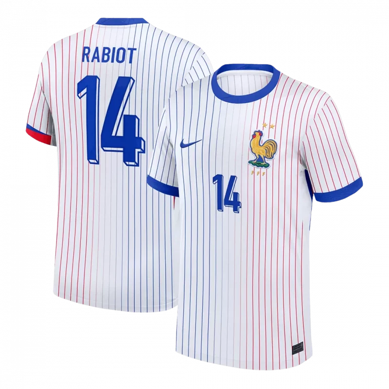 RABIOT #14 France Away Soccer Jersey