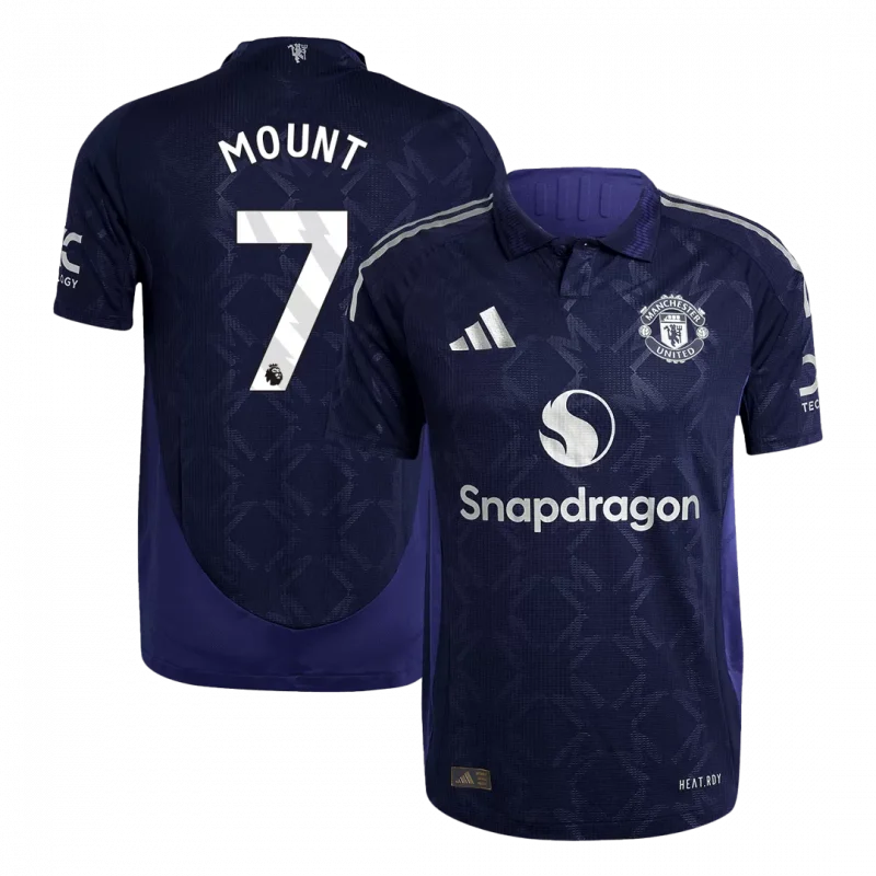MOUNT #7 Manchester United Away Authentic Soccer Jersey